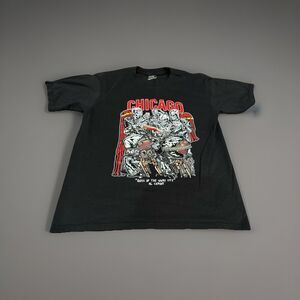Chicago Boss of Windy city capone tee Skeleton men's size Small